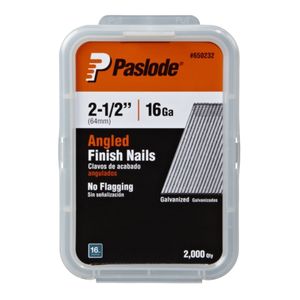 Paslode 2 in. 16 Gauge Galvanized Angled Trim Nailimage