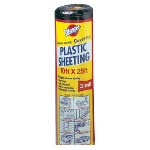 Warps 10 ft. x 25 ft. 3 mil Black Poly Filmimage