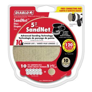 Diablo 5 in. 120 Grit Sanding Discimage