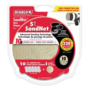 Diablo 5 in. 320 Grit Sanding Discimage