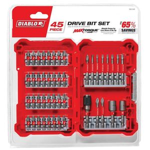 Diablo 45-Piece Screwdriver Bit Setimage