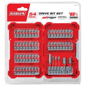 Diablo 54-Piece Screwdriving Bit Setimage