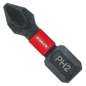 Diablo 1 in. #2 Phillips Screwdriver Insert Bit, 25-Pieceimage