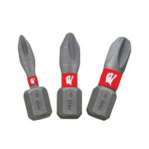 Diablo 1 in. Phillips Insert Bit Set, 3-Pieceimage
