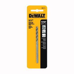 Dewalt 11/64 in. Black Oxide Jobber Drill Bitimage