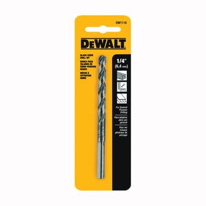 DEWALT 1/4 in. Black Oxide Jobber Drill Bitimage