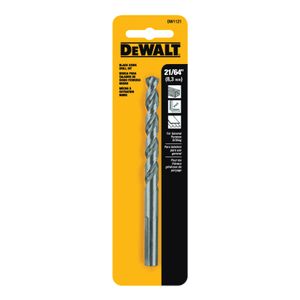 Dewalt 21/64 in. Black Oxide Jobber Drill Bitimage