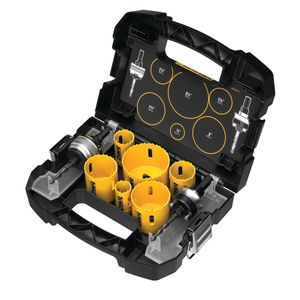 DEWALT 9-Piece Bi-Metal Electricians Hole Saw Kitimage