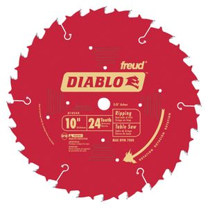 Diablo 10 in. 24-Tooth Ripping Circular Saw Bladeimage