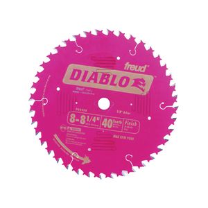 Diablo 8-1/4 in. 40-Tooth Finish Circular Saw Bladeimage