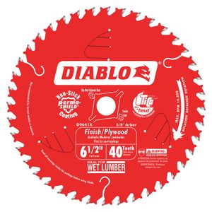 Diablo 6-1/2 in. 40-Tooth Finish Circular Saw Bladeimage