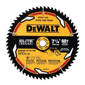 Dewalt 7-1/4 in. 60-Tooth Circular Saw Bladeimage