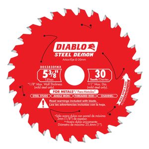 Diablo 5-3/8 in. 30 Tooth Circular Saw Bladeimage