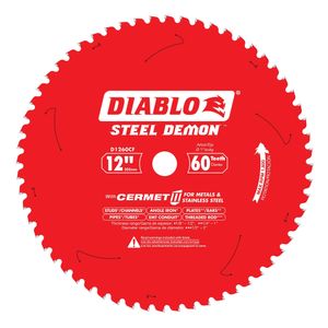 Diablo 12 in. 6 Tooth Metal Cutting Circular Saw Bladeimage