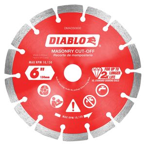 Diablo 6 in. Segmented Diamond Cut-Off Discimage