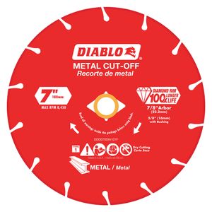 Diablo 7 in. Diamond Metal Cut-Off Bladeimage