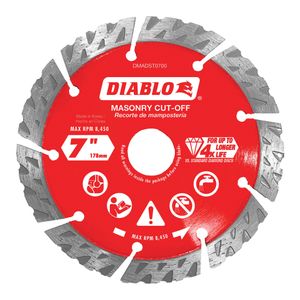 Diablo 7 in. Segmented Diamond Cut-Off Discimage