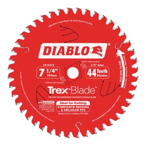 Diablo 7-1/4 in. 44 Tooth Decking Circular Saw Bladeimage