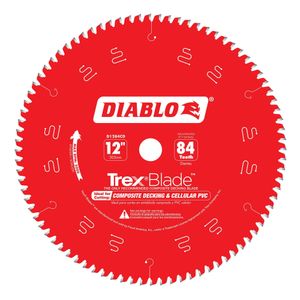 Diablo 12 in. 84-Tooth Composite Decking Circular Saw Bladeimage
