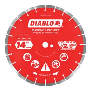 Diablo 14 in. Segmented Diamond Cut-Off Bladeimage
