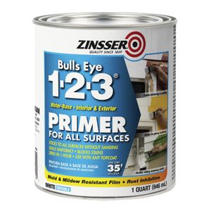 Zinsser 1 qt. Bulls-Eye 1-2-3 Interior and Exterior Primer Sealerimage