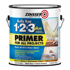 Zinsser 1 gal. Bulls-Eye 1-2-3 Plus White Primer Sealerimage