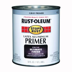 Rust-Oleum 1 qt. Flat Gray Latex Aluminum Primerimage