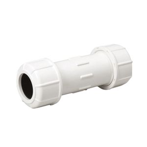 B & K 1-1/4 in. Schedule 40 PVC Compression Double Seal Couplingimage
