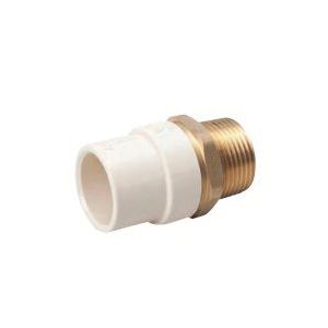Prosource 3/4 in. Brass Male Pipe Thread x Chlorinated Polyvinyl Chloride Slip Unionimage