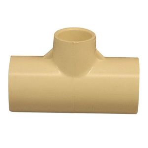 Nibco 3/4 in. x 3/4 in. x 1/2 in. Chlorinated Polyvinyl Chloride Pipe Teeimage