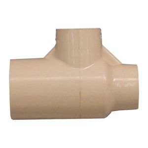 Nibco 3/4 in. x 1/2 in. x 1/2 in. Chlorinated Polyvinyl Chloride Pipe Teeimage