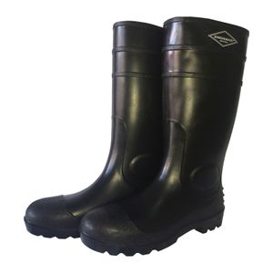 Diamondback Size 14 Matte Black PVC Knee Bootsimage