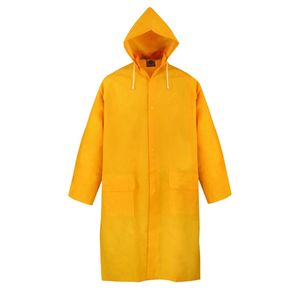 Diamondback XL Yellow Raincoat with Hoodimage