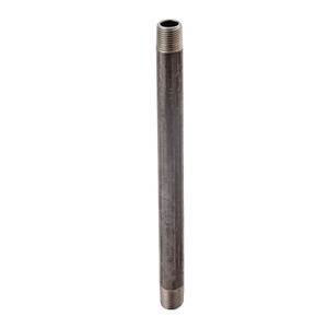 ProSource 3/4 in. x 18 in. Black Steel Pipe Nippleimage