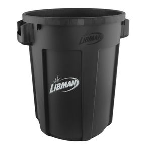 The Libman Company 32 gal. Black Trash Can with Lidimage