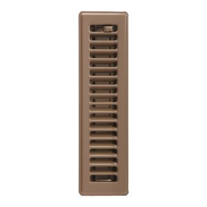 Imperial 2-1/4 in. x 14 in. Brown Steel Floor Registerimage