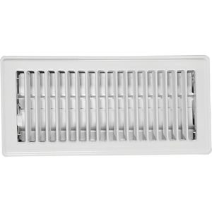 Imperial 4 in. x 8 in. White Standard Floor Registerimage