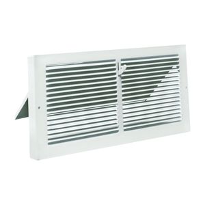 Imperial 10 in. x 6 in. White Baseboard Registerimage