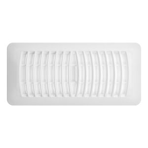 Imperial 4 in. x 10 in. White Pop-Up Floor Registerimage
