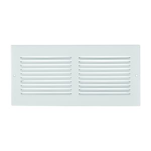 Imperial 12 in. x 4 in. White Sidewall Registerimage
