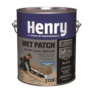 Henry 1 gal. Wet Patch 208R Black Roof Cementimage