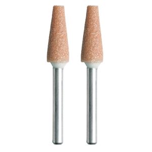 Dremel 1/4 in. x 5/8 in. Aluminum Oxide Grinding Stone, 2-Packimage