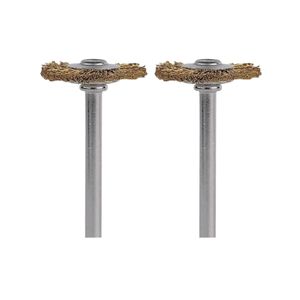 Dremel 3/4 in. Brass Brush, 2-Pieceimage