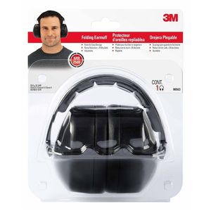 3M Black Folding Earmuffsimage