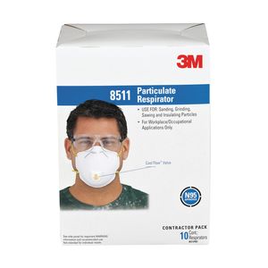 3M 10-Piece Paint and Sanding Valved Respiratorimage