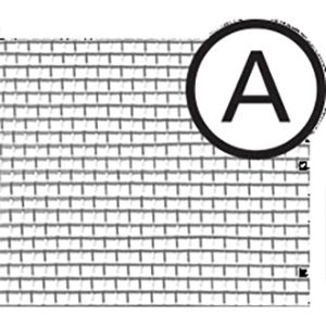 Adfors 36 in. x 84 in. Bright Aluminum Screen Wireimage