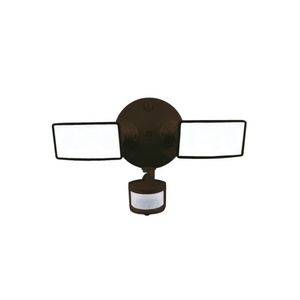 Halo 2,500 Lumen Square Bronze LED Motion Sensor Flood Lightimage