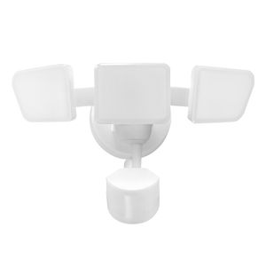 Globe Electric 240-Degree Wired LED Motion Security Flood Lightimage