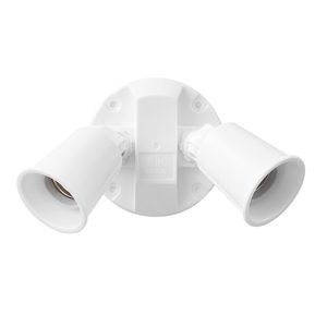 Globe Electric White PAR Security Light Fixtureimage