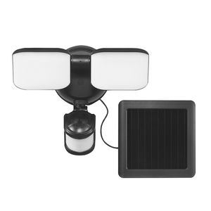Globe Electric 1,100 Lumen Solar-Powered Motion Activated LED Security Lightimage